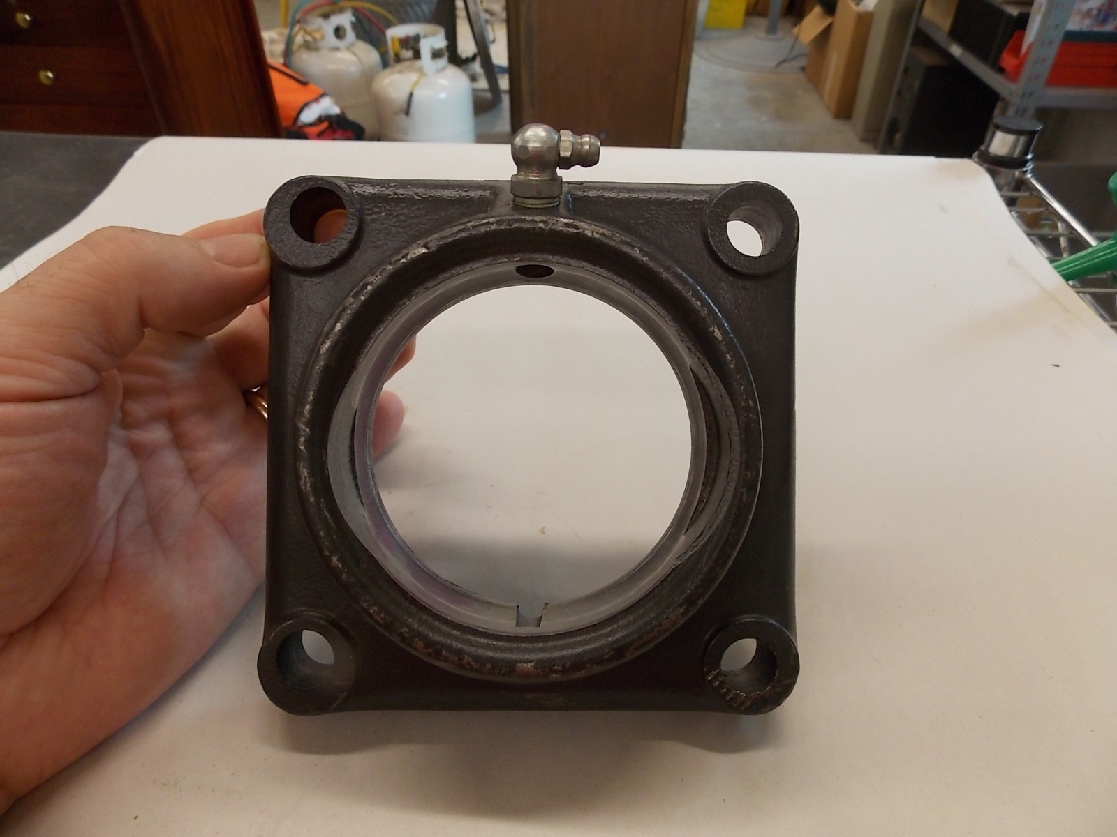 Timken Fafnir T-16666 4 Bolt Flanged Insert Bearing Hub for 80mm OD Insert A6