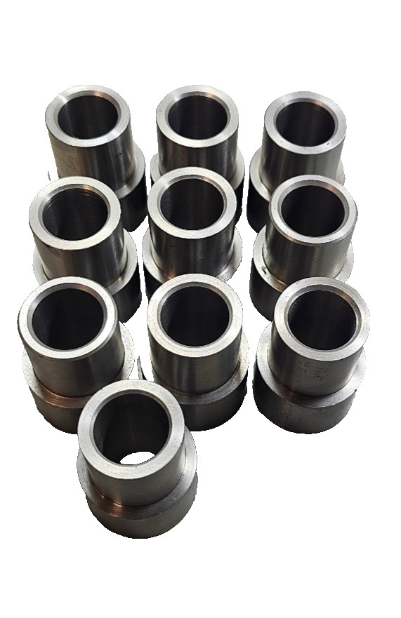 Lot 10 Pcs, New Stainless Steel Spacer Bushings 20mm ID 28mm/35mm OD, 48mmOAL