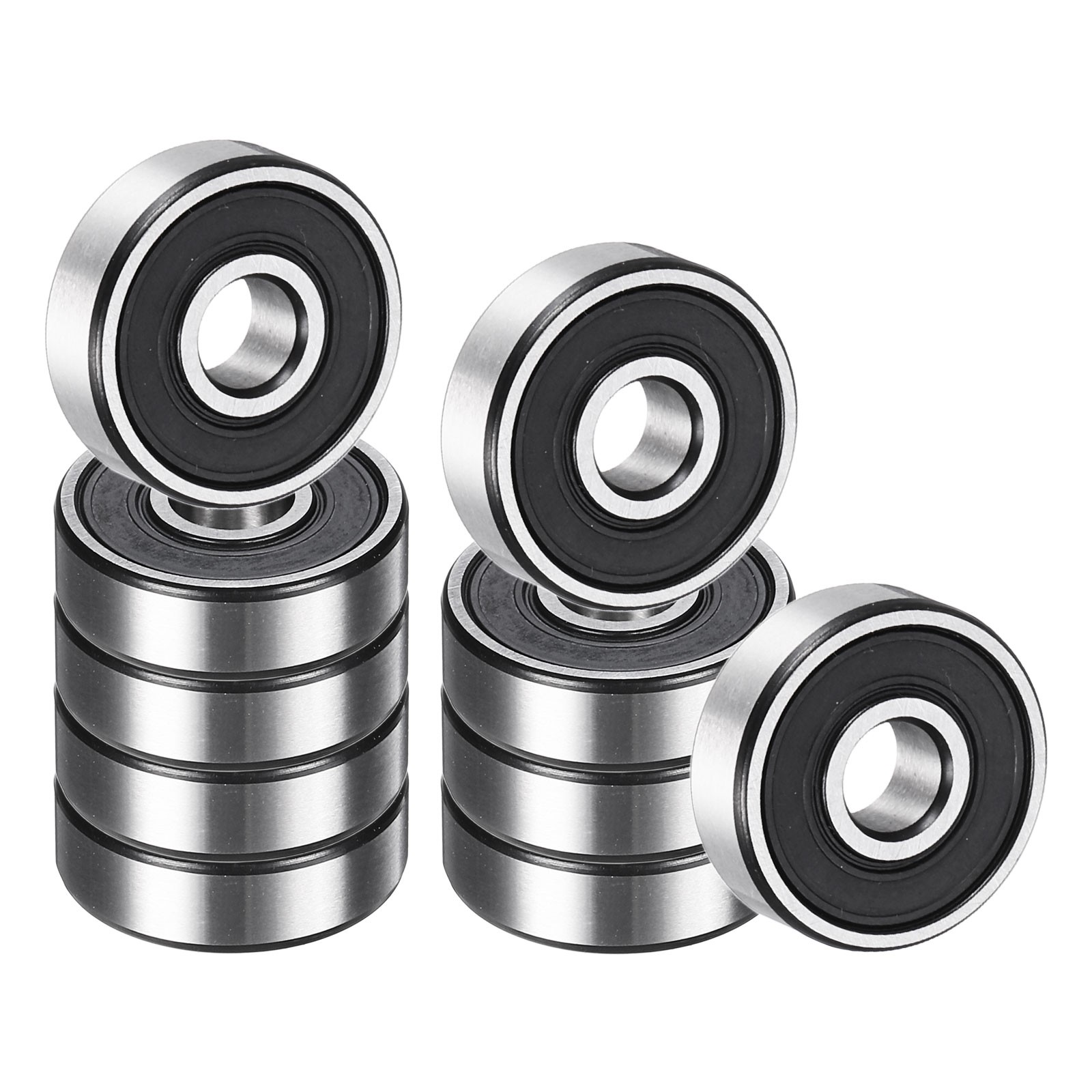 10 Pack 5 x 16 x 5mm 625 2RS Deep Groove Ball Bearings ABEC5