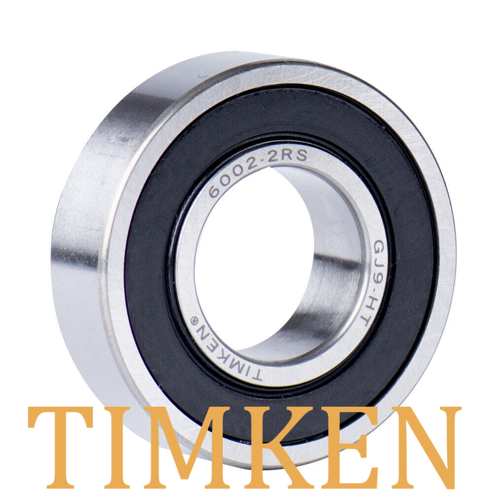 New 6002-2RS TIMKEN 15X32X9MM Double Rubber Seal Ball Bearings Free Shipping