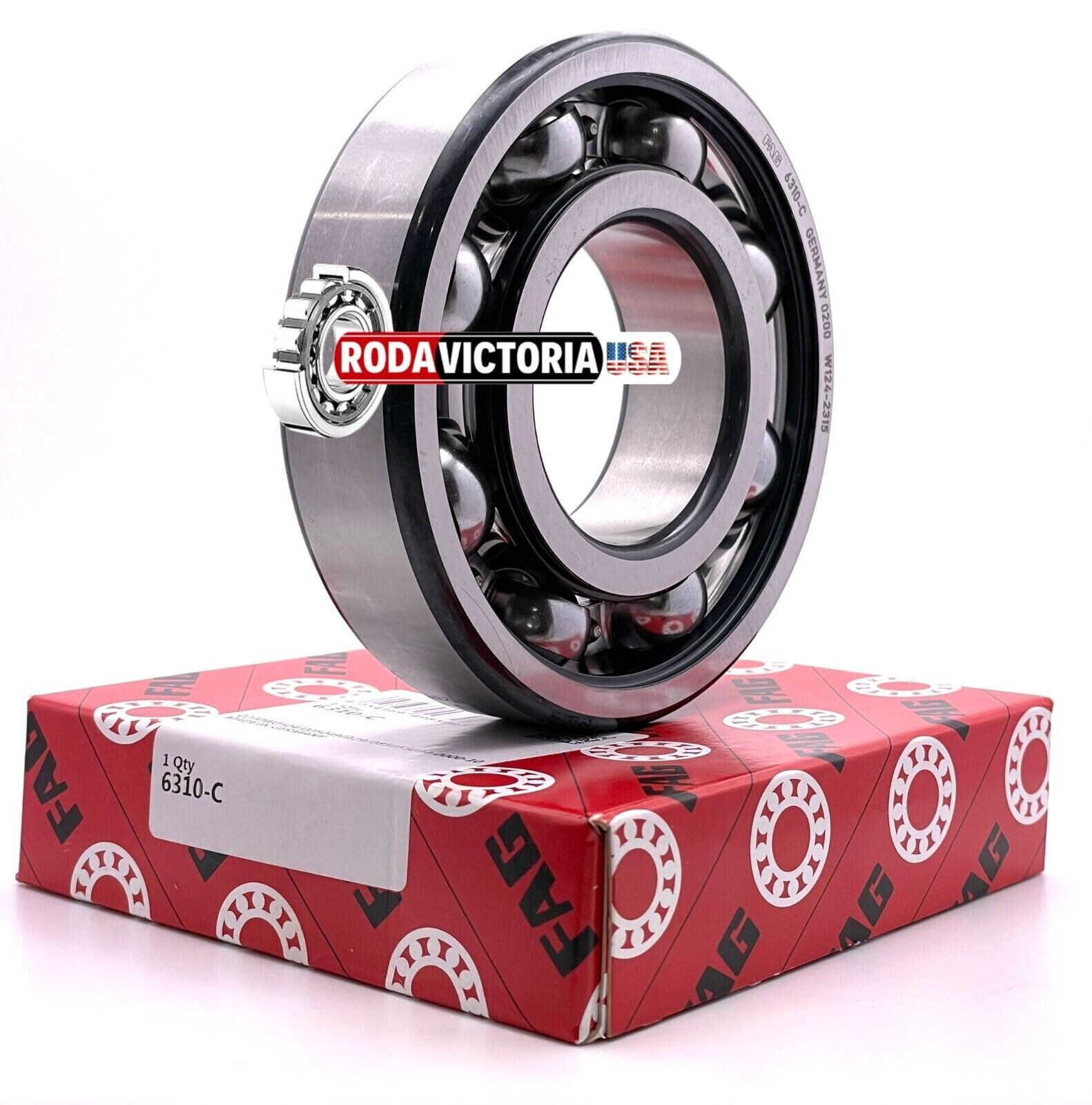 FAG 6310-C Deep Groove Ball Bearings, OPEN, NO SEALS 50x110x27mm