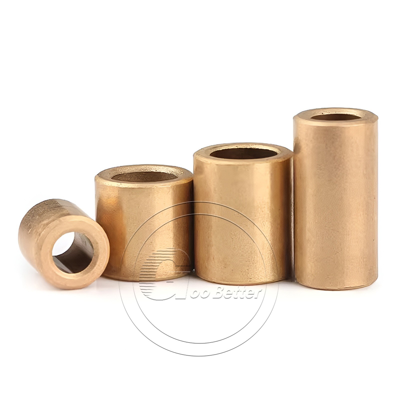 Metric Plain Oil Filled Sintered Bronze Bushes – Bore 16mm to 60mm – Choose Size