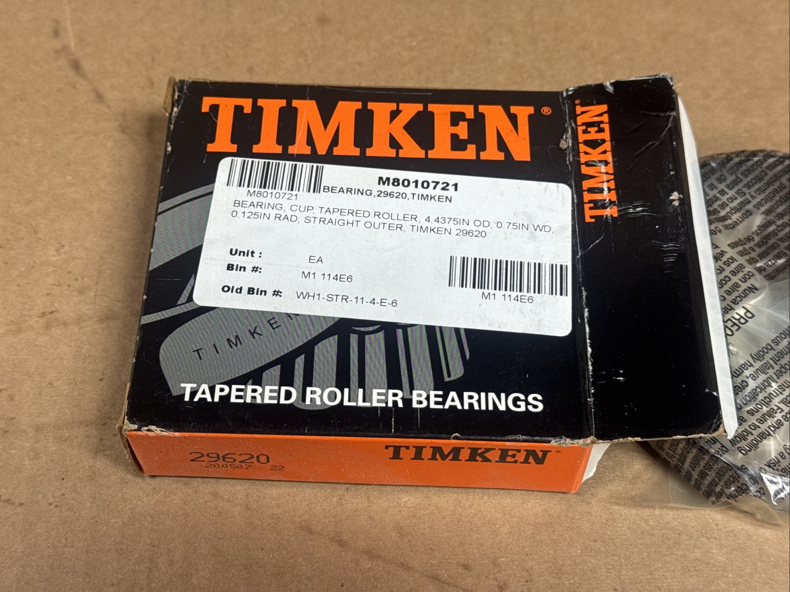 NEW Timken 29620 Tapered Roller Bearing Cup GENUINE FAST SAME DAY SHIPPING