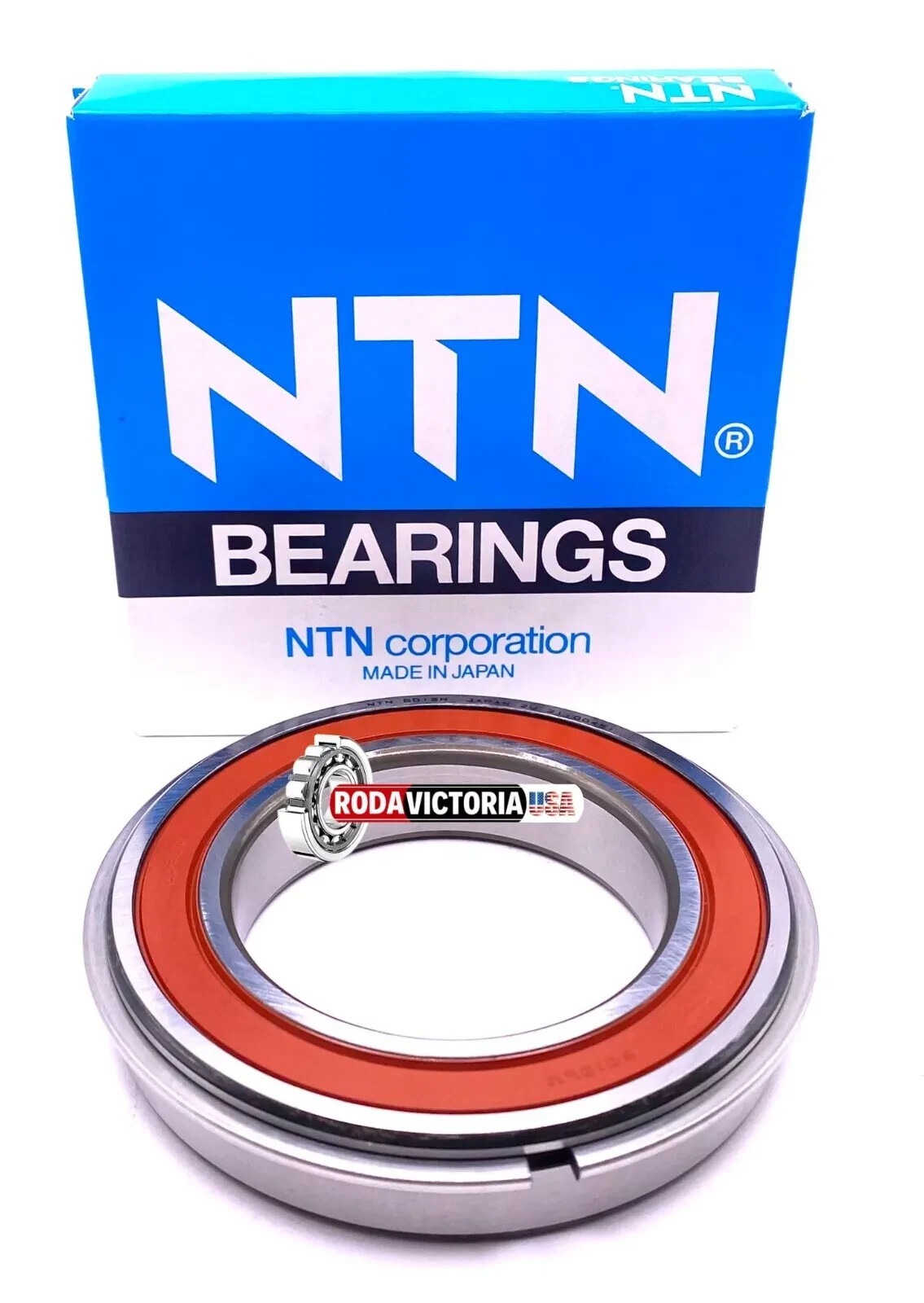 NTN Japan 6012 LLU NR Ball Bearing, Rubber Seal + Snap Ring 60x95x18 mm