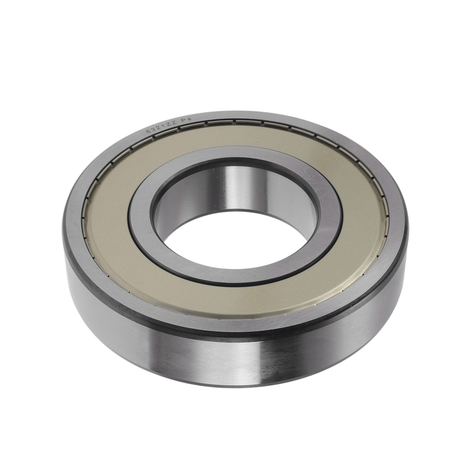 6321ZZ Deep Groove Ball Bearings 105x225x49mm Silver Tone