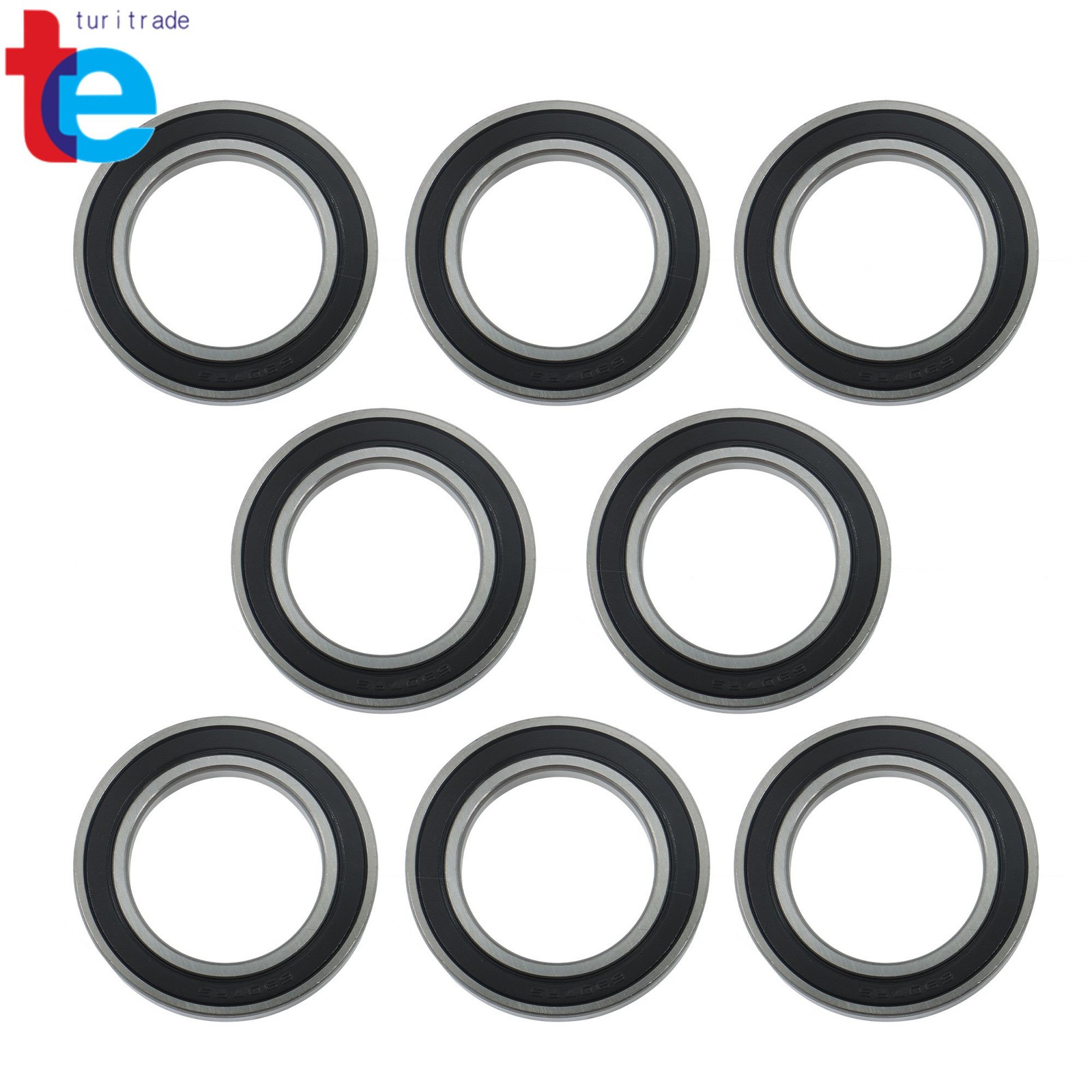 10pcs 6907-2RS Sealed Ball Bearings 35mm x55mm x10mm Industrial