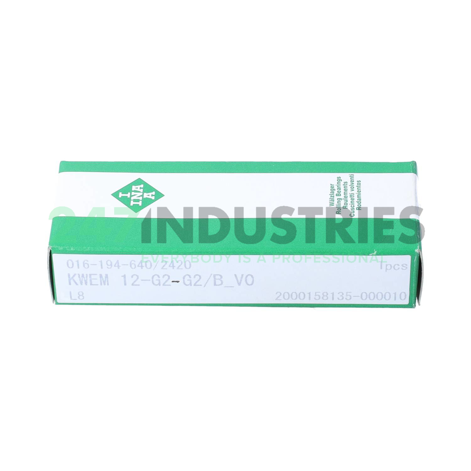 KWEM12-G2-G2/B_V0 INA/Schaeffler Technologies 12 x 27 x 34 mm LINEAR PLAIN UNIT