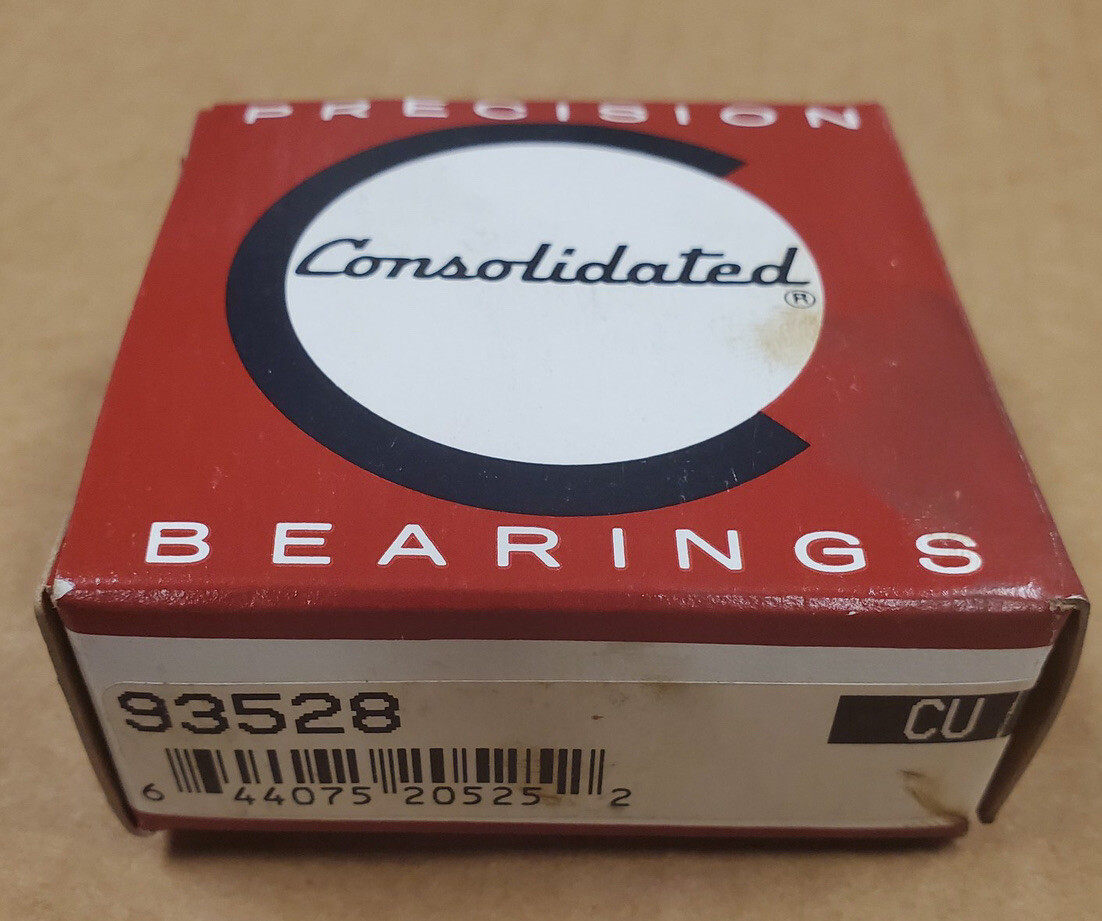 Lot Of 6 Consolidated 93528 1 x 1-3/8 x 1-3/4 Roller Assembly Bearing & Sleeve