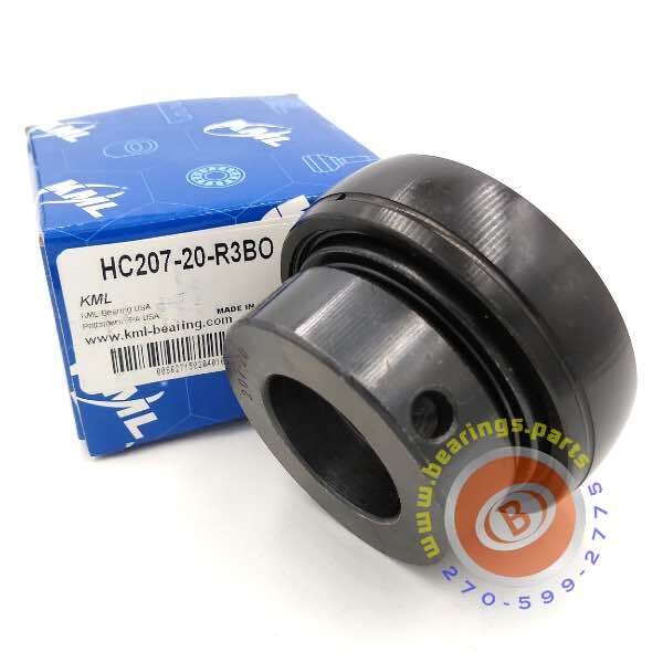 Replaces Hesston 710-434 TRIPLE-LIP BLACK OXIDE INSERT BEARING 1-1/4" BORE