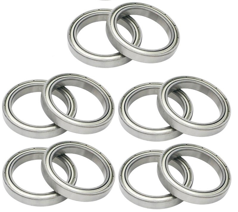 10-Pack 6900-2ZZ C3 Deep Groove Ball Bearings Double Sealed 10 x 22 x 6 MM