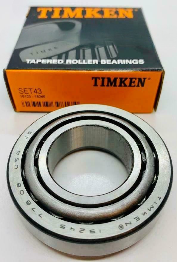 TIMKEN SET43 (15123 15245) 1-1/4″ TAPERED ROLLER BEARING