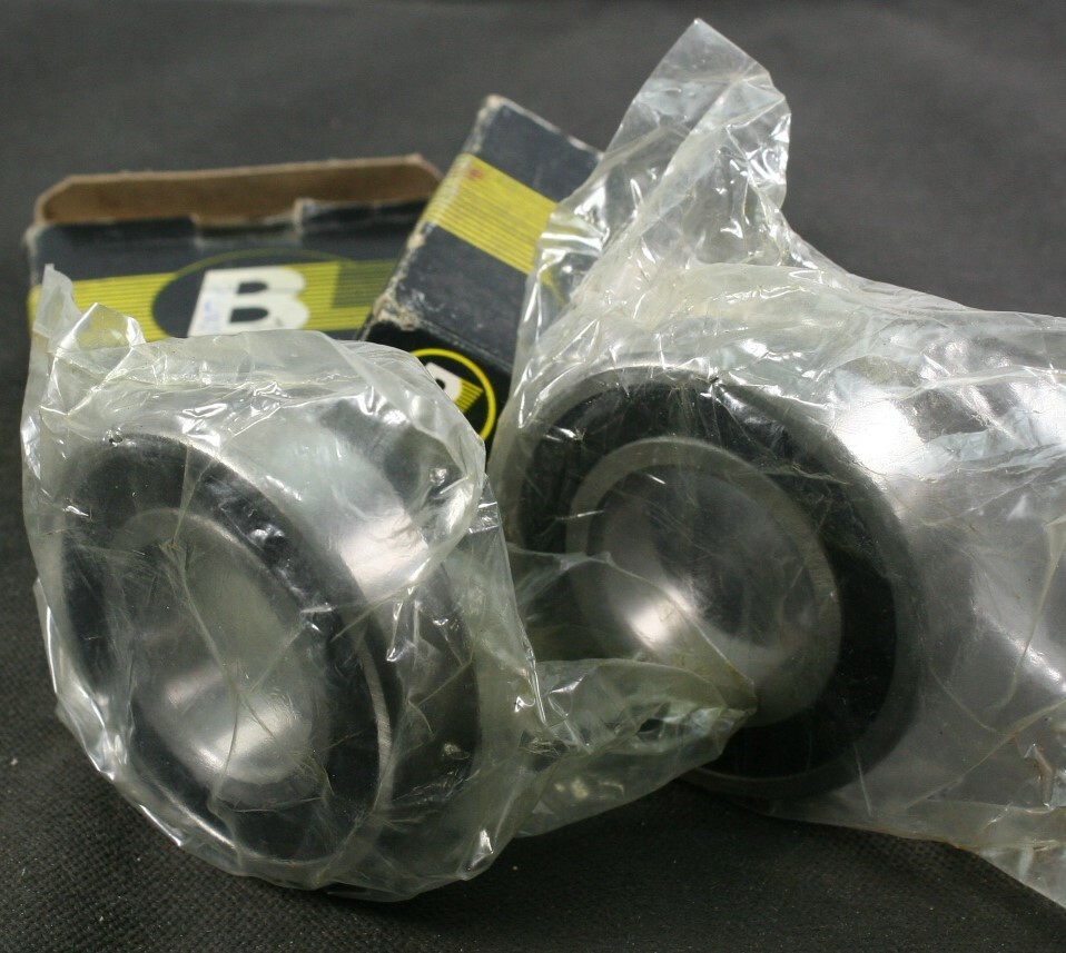 Two (2) BL Bearings Limited 6207 RS Deep Groove Bearings 35MM ID NEW