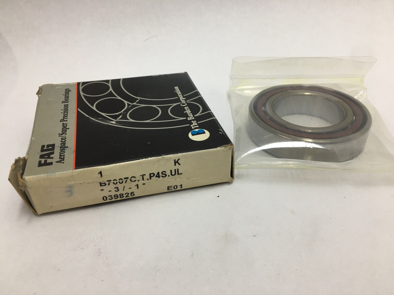 FAG B7007C.T.P4S.UL Angular Bearing 35x62x14mm B7007C T P4S UL 7007 England