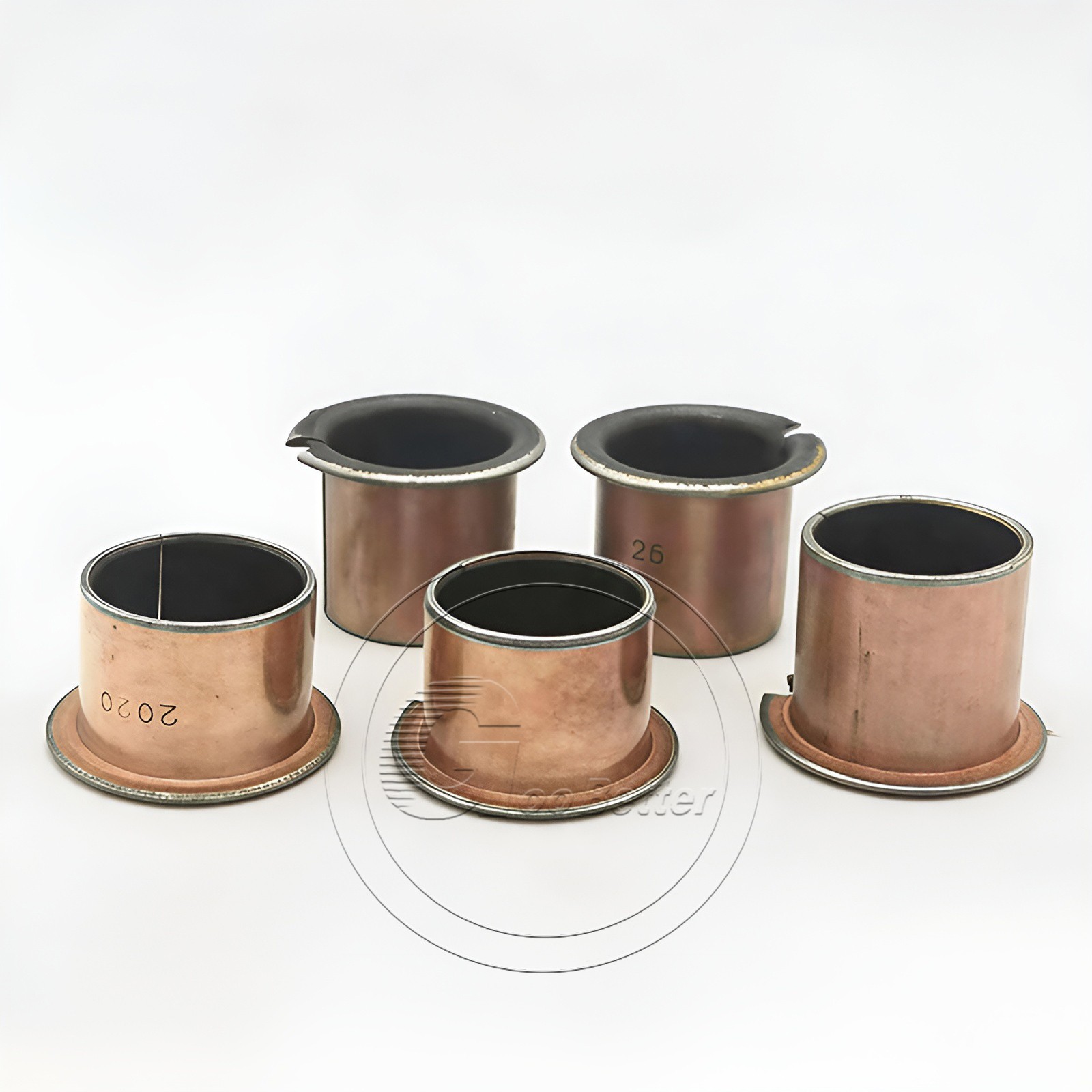 4mm-60mm Bore Self Flange Lubricating Oilless Bearing Sleeves Composite Bushing