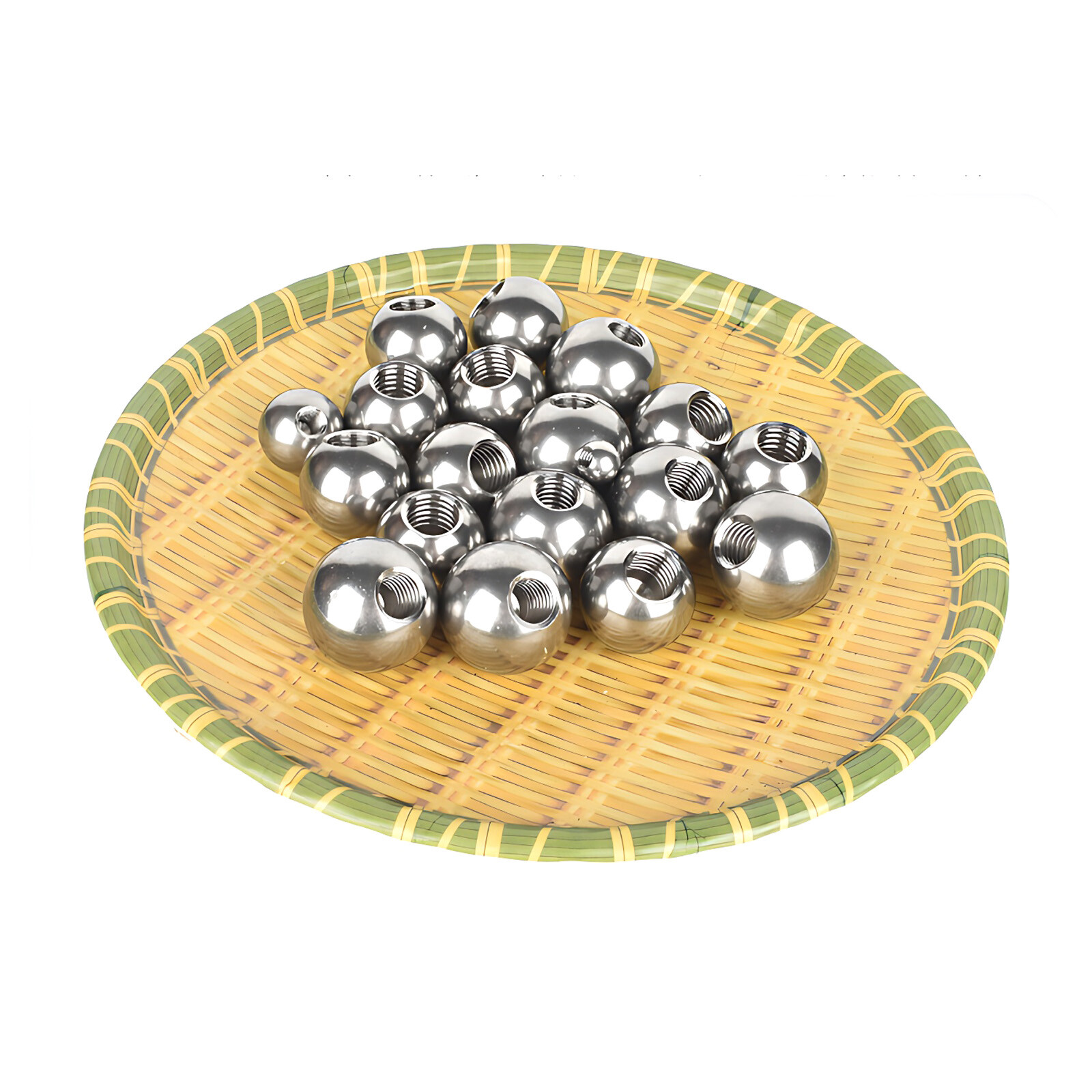 Stainless Steel Ball Bearing with Half Thread Ø 5-60mm Blind Hole Ball Knob Nuts