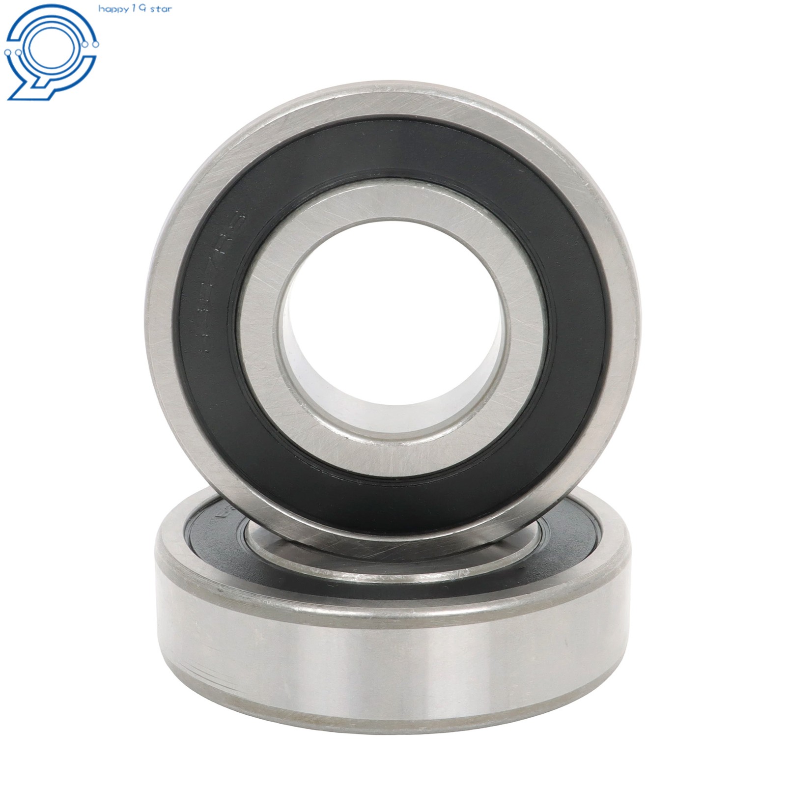 35x80x21mm Ball Bearing 6307-2RS 2 Count Rubber Sealed High Precision