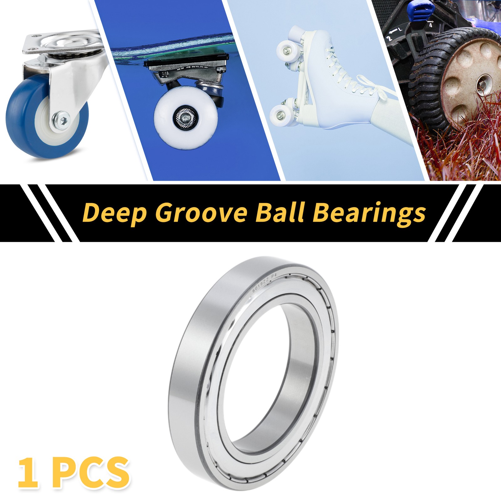 6019ZZ Deep Groove Ball Bearings 95x145x24mm 1 Pcs