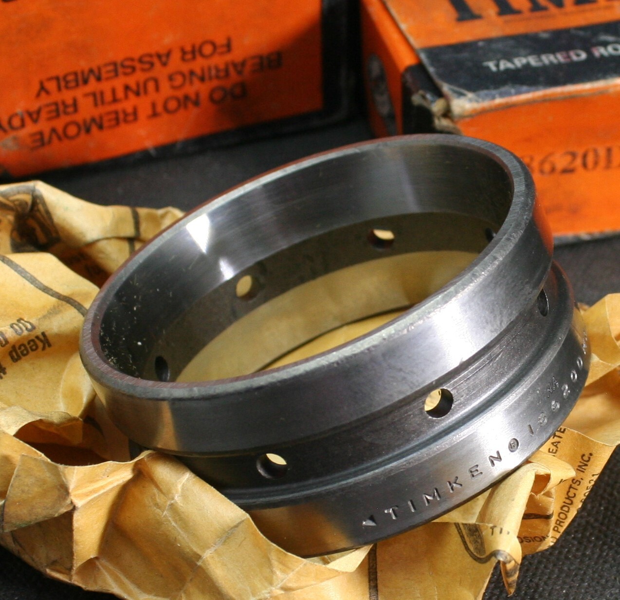 One (1) Timken 18620D Tapered Roller Bearing Double Cup 3-1/8″ OD USA NEW