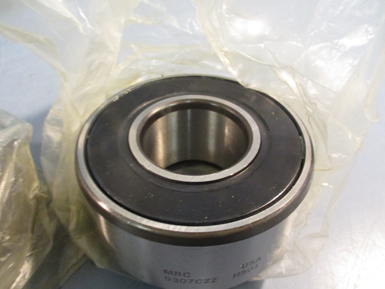Lot of (2) MRC 5307CZZ H501 Double Row Angular Contact Ball Bearing