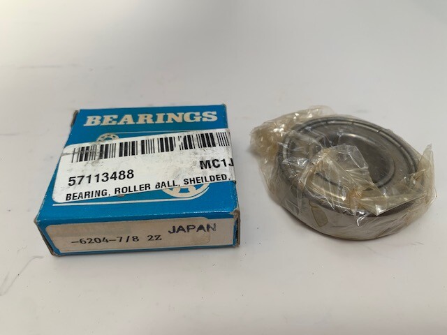 Bearings 6204-7/8 Bearing new