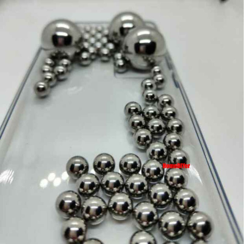 1kg Steel Ball Diameter 5.46mm-7.03mm High Precision Bearing Balls Smooth Beads