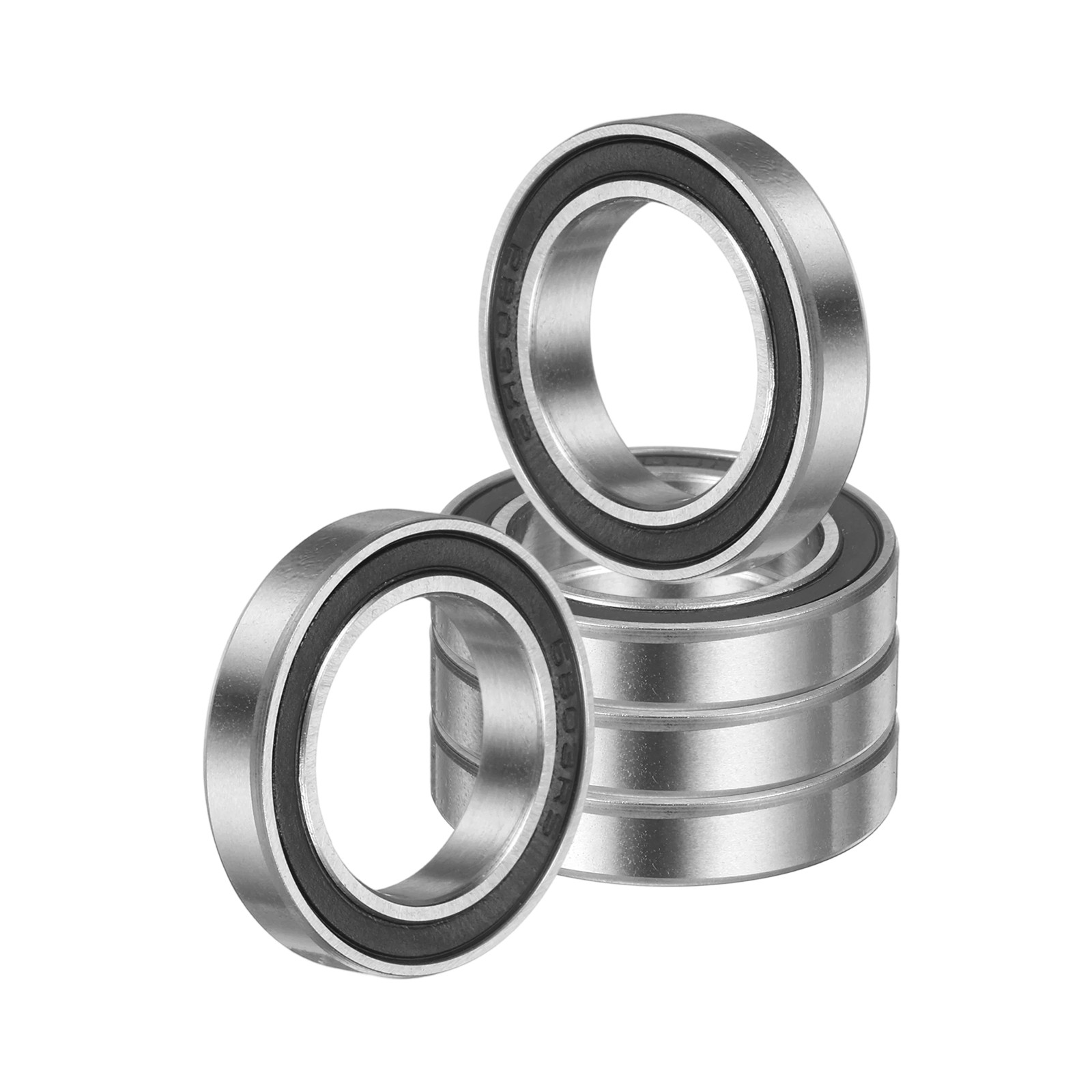5 Pack 17 x 26 x 5mm 6803 2RS Deep Groove Ball Bearings ABEC5