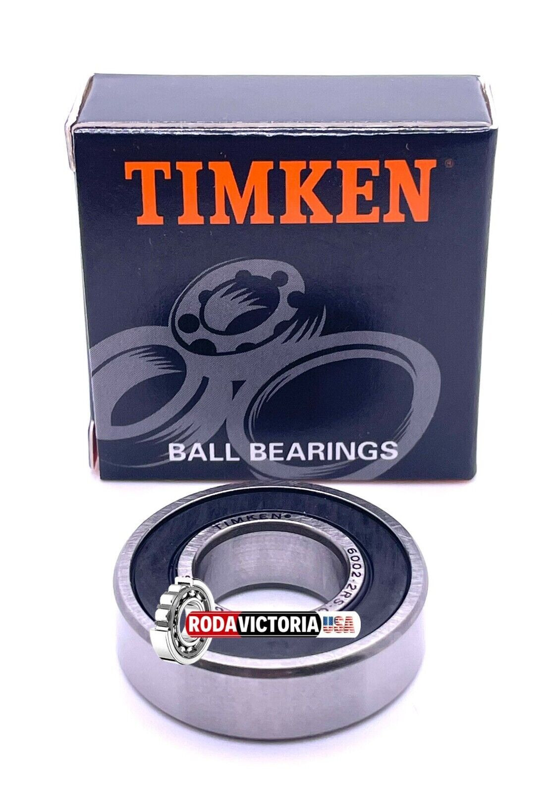TIMKEN 6002-2RSC3 15X32X9MM Double Rubber Seal Ball Bearings