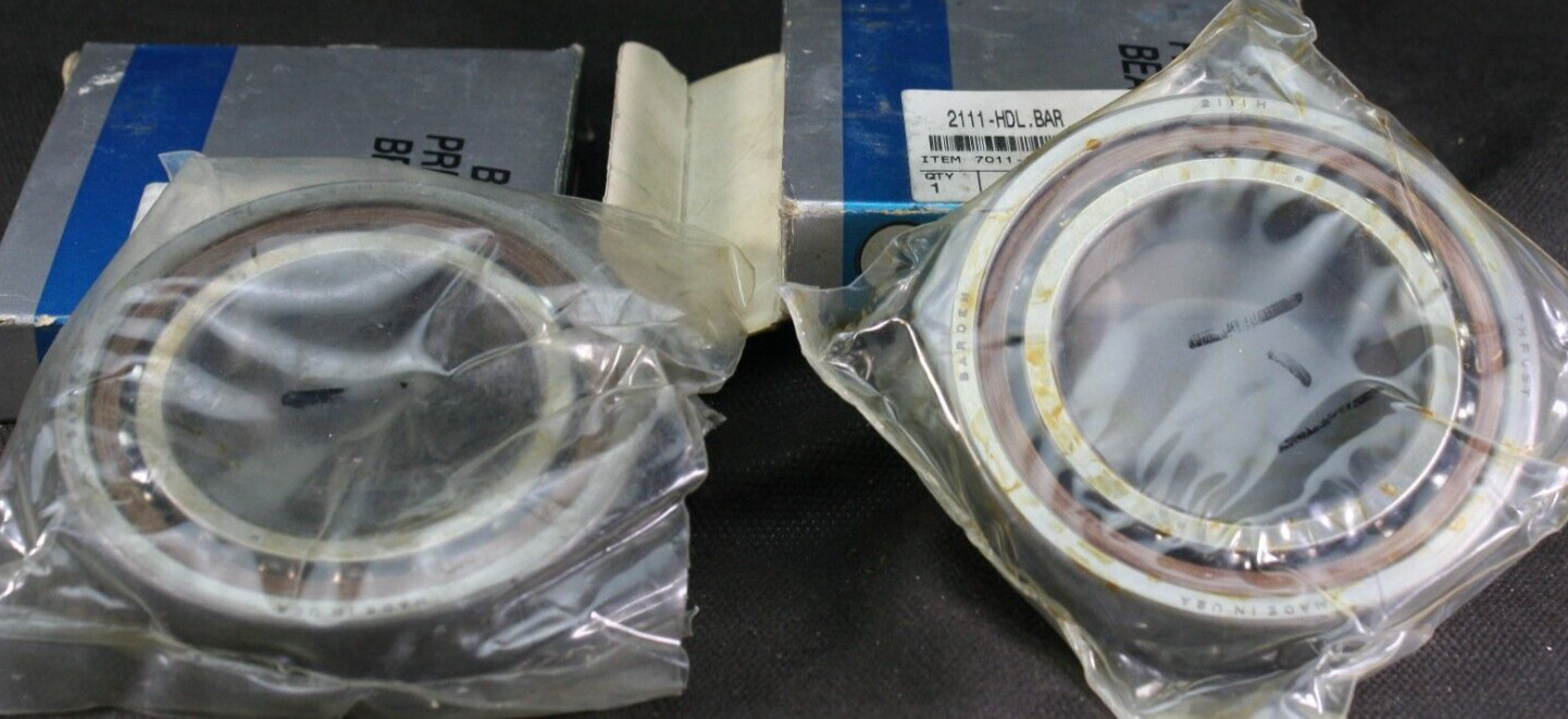 Two Barden 2111 HDDL Double Tandem Paired Bearings 55 MM ID NEW