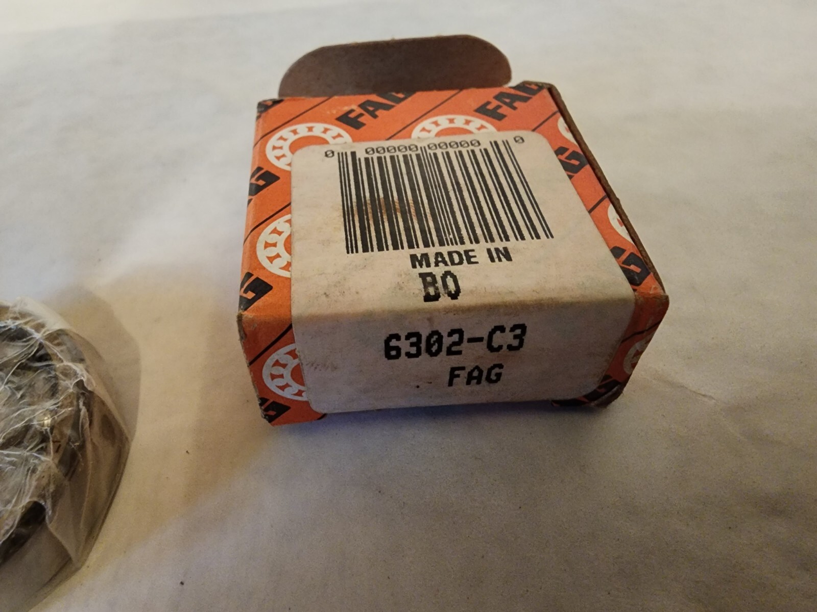 FAG 6302-C3 Deep Groove Ball Bearing Unshielded 42MM x 15MM x 13MM