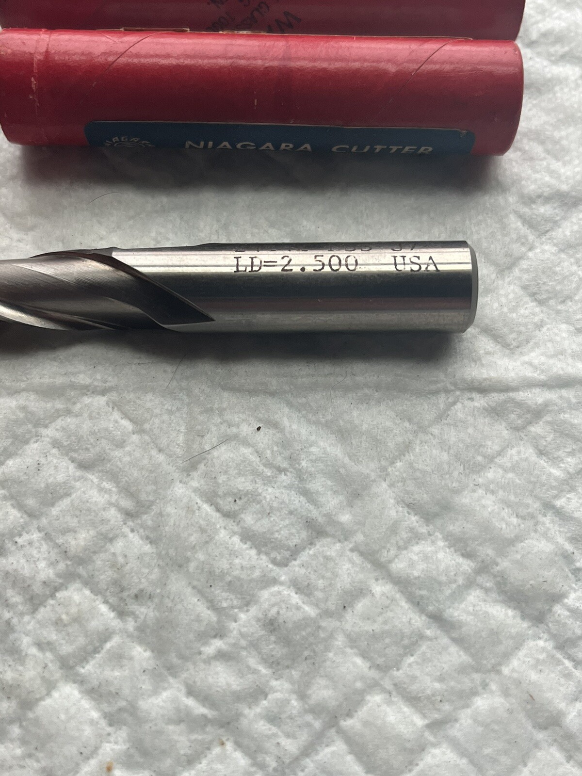 NEW NIAGARA CUTTER 24142 TWD HELICAL FLUTE 7/16 2.500