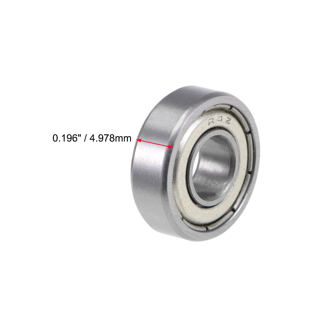 10pcs R4ZZ Deep Groove Ball Bearing 1/4″x5/8″x0.196″ Shielded Z2 Lever Bearings