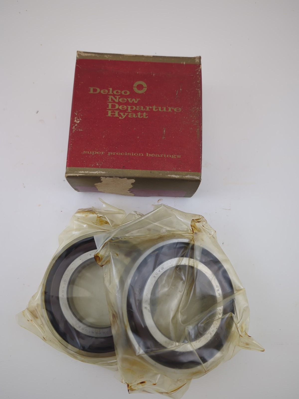 NDH Q20210 L7A Matched Pair Precision Angular Contact Ball Bearings DB DT DF