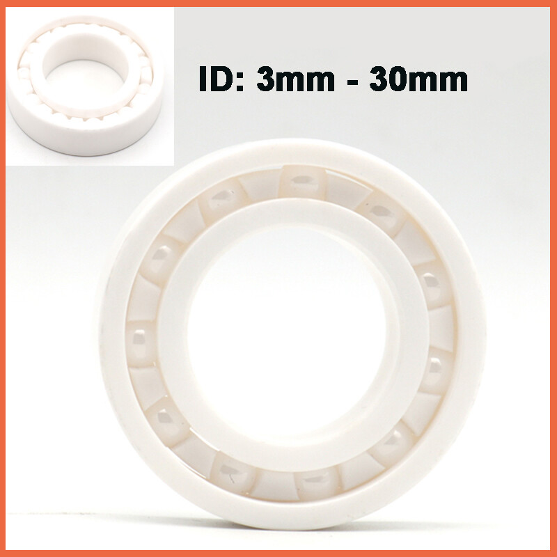 Full Ceramic Bearings ID 3mm – 30mm ZrO2 Ball Bearing Zirconium Dioxide 683-6808
