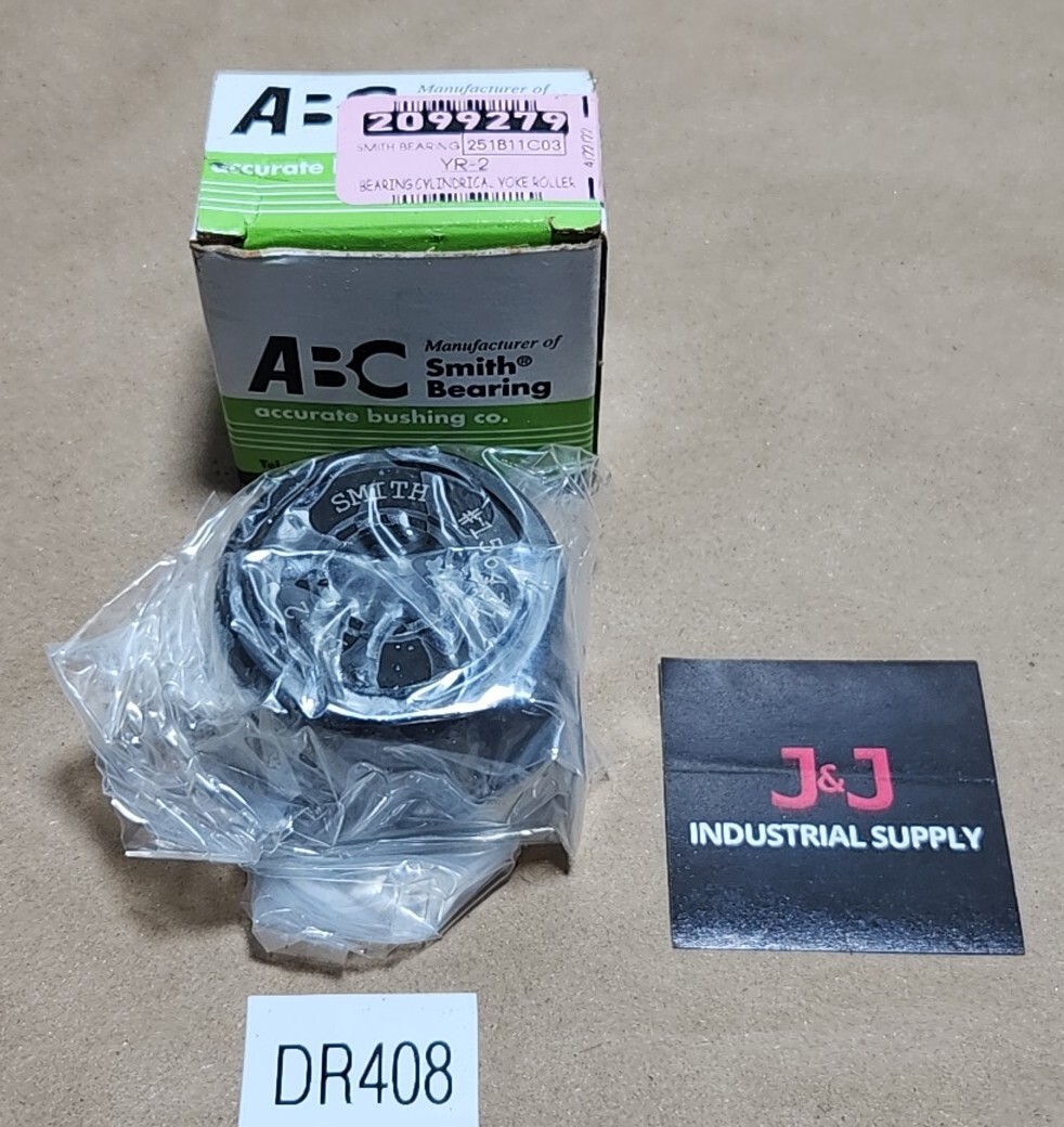 *NEW* ABC Smith YR-2 Cylindrical Yoke Roller Bearing 5/8″ Bore 🇺🇸 + Warranty!