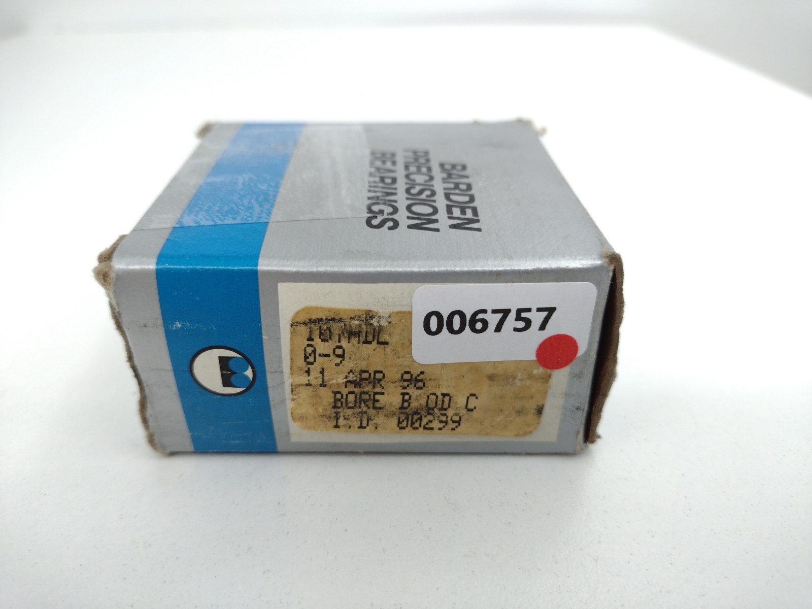 *** Barden 107HDL Angular Contact Bearing 35mm Bore