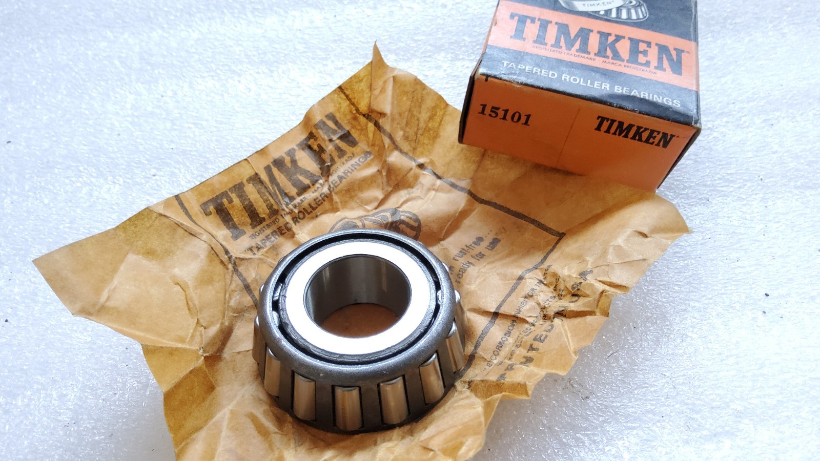 NOS Timken 15101 Tapered Roller Bearing 1″ Bore