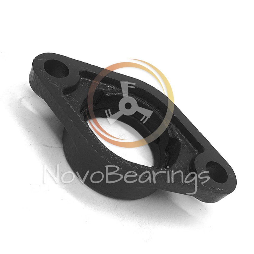 FL207 2-bolt Flanged Oval Housing for xx207 insert ball bearings by SNR brand