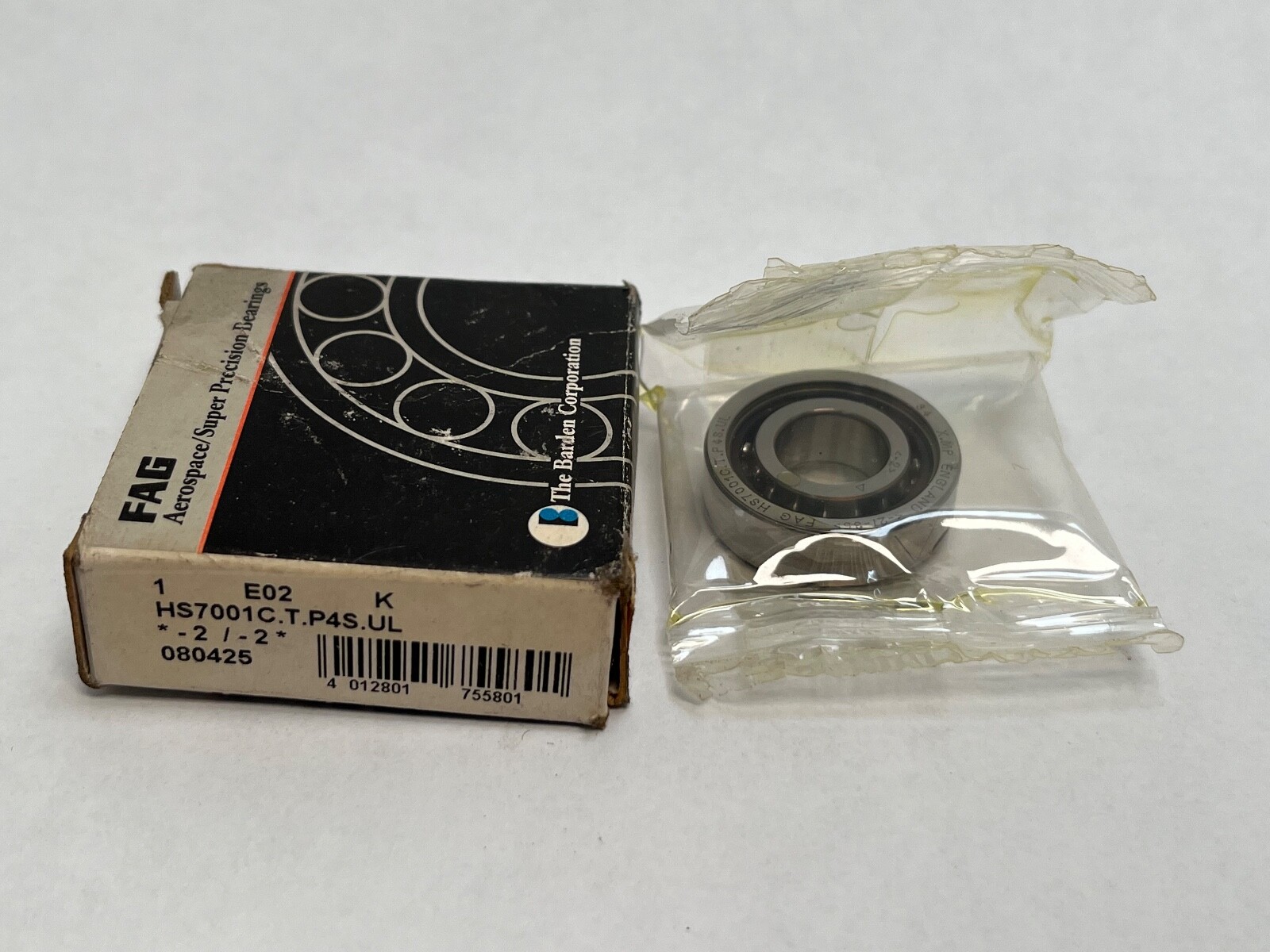 FAG HS7001.C.T.P4S.UL Bearing 12x28x8 mm 7001C HS-7001-C-T-P4S-UL England