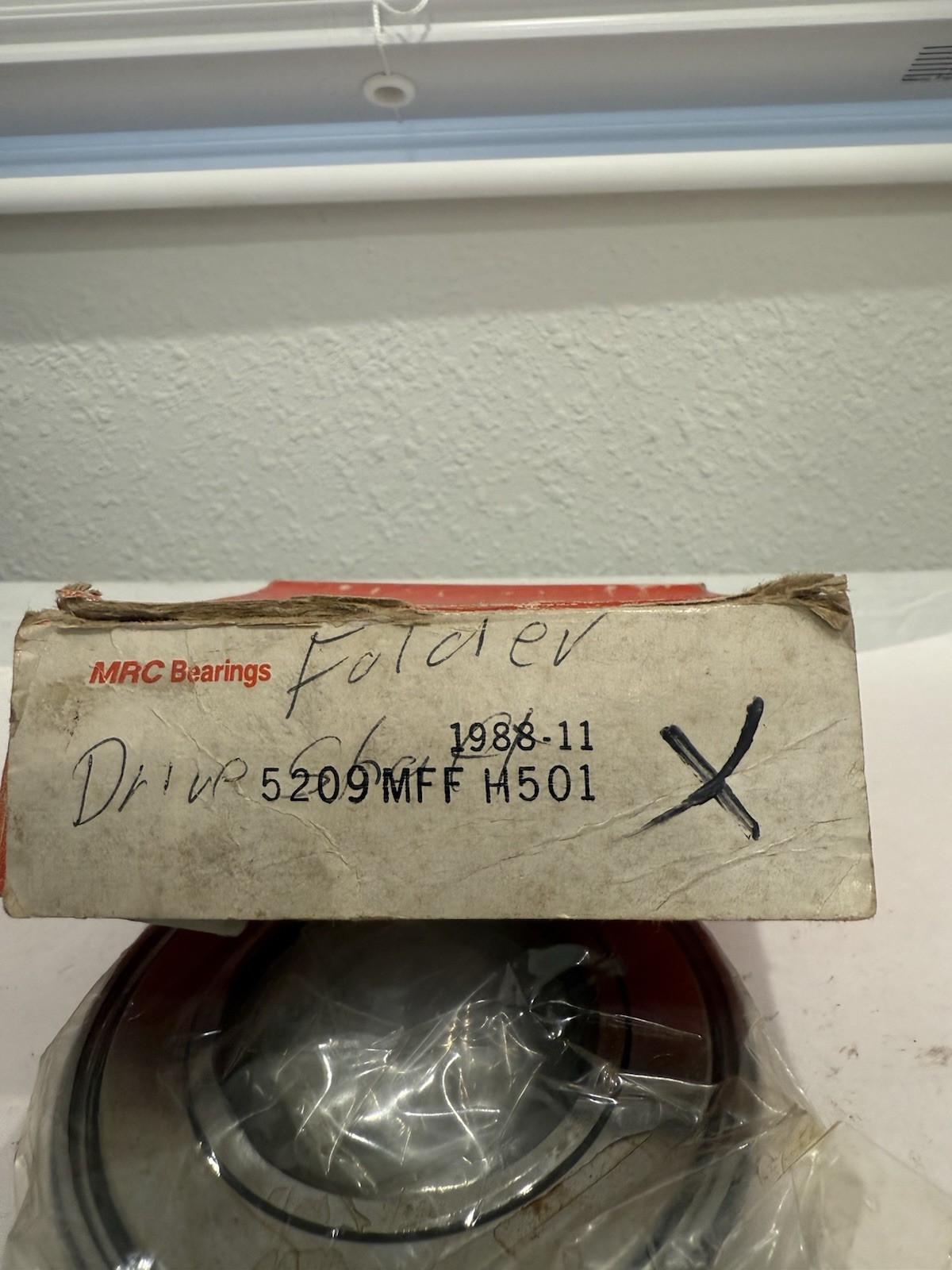 New MRC 5209MFF Angular Contact Bearing, 45MM ID, 85MM OD, 1.1875″ Width