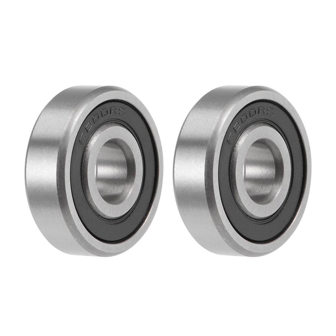 6200-2RS Deep Groove Ball Bearings 10mmx30mmx9mm Double Seal 2pcs