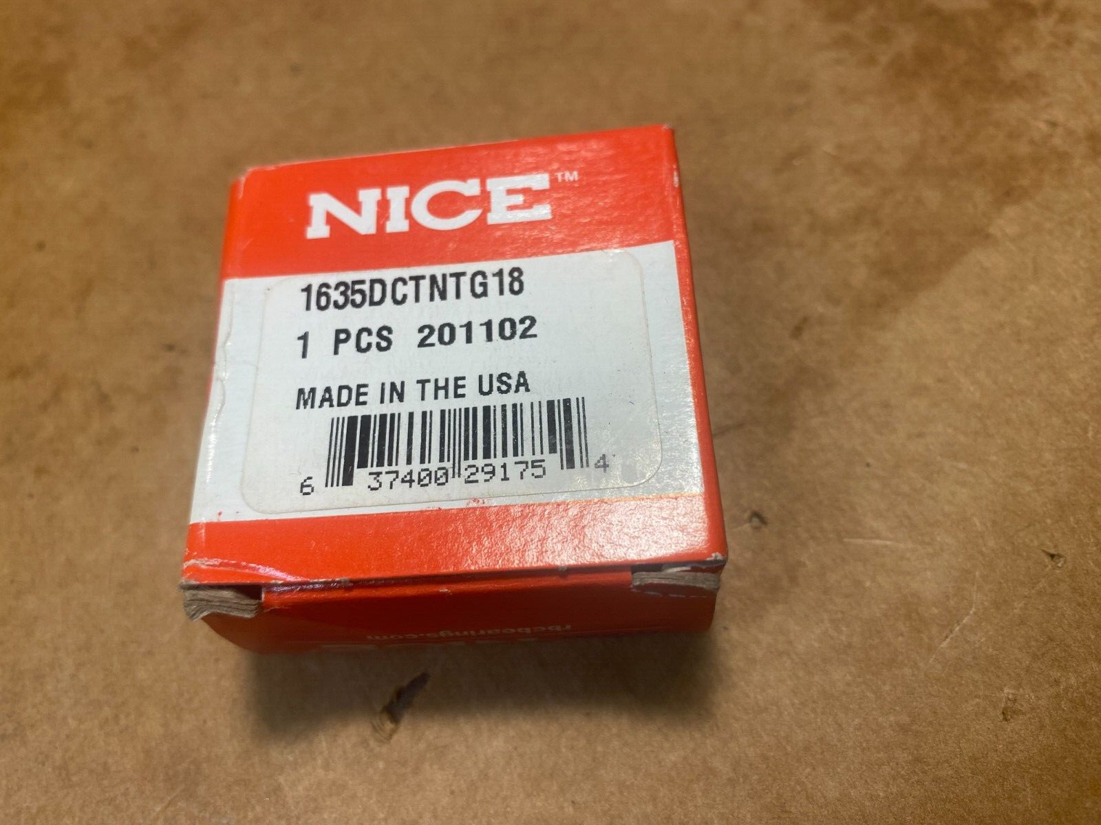 Made in USA NICE 1635DCTNTG18 bearing