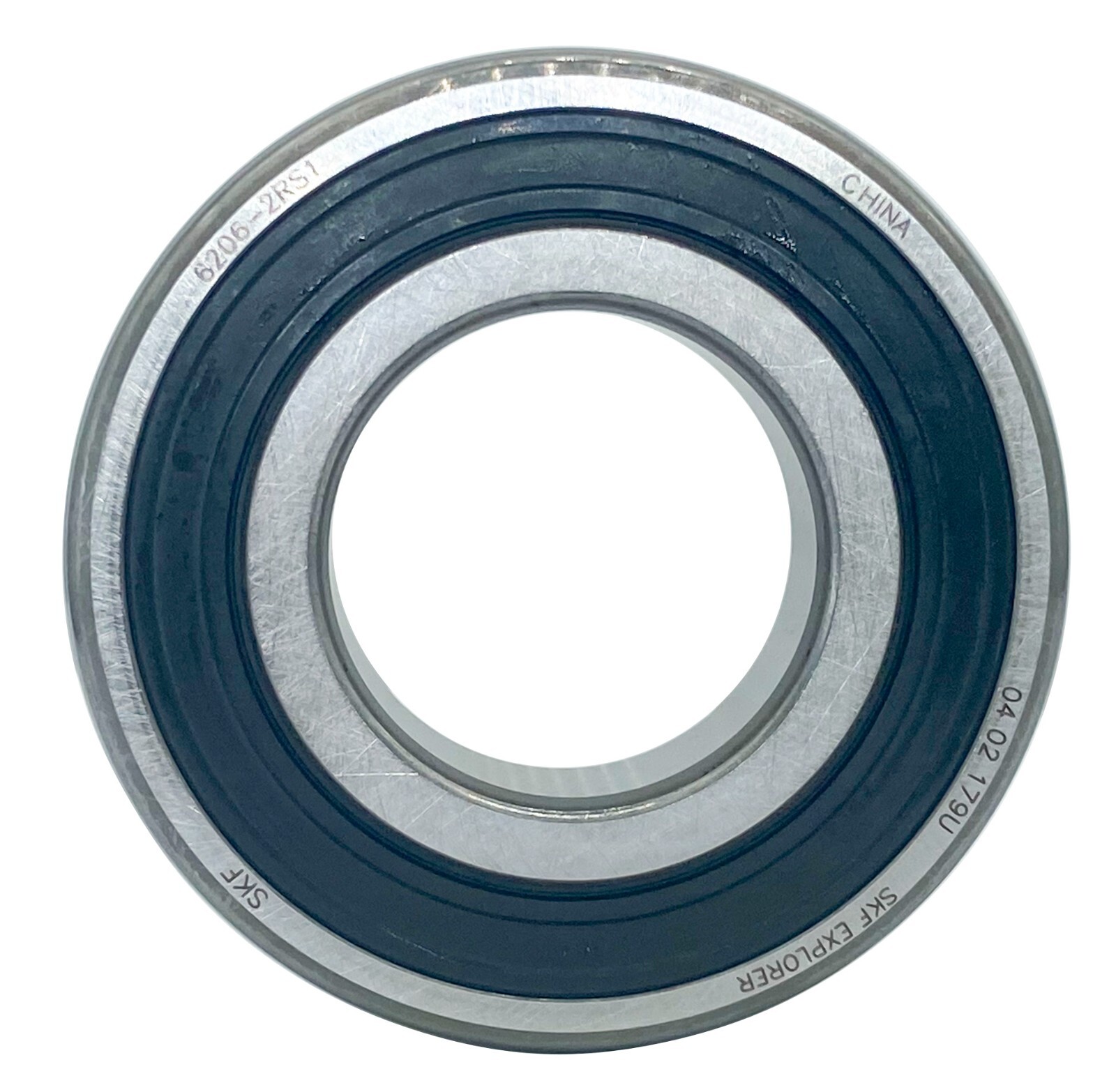 2PACK SKF 6206-2RS1 6206-2RS 30X62X16MM Double Rubber Seal Bearings 6206-2RS