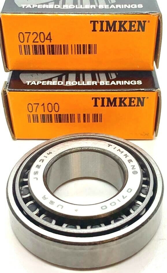 New 07100/07204 TIMKEN TAPARED ROLLER BEARING 1×2.04×0.591″ Metal