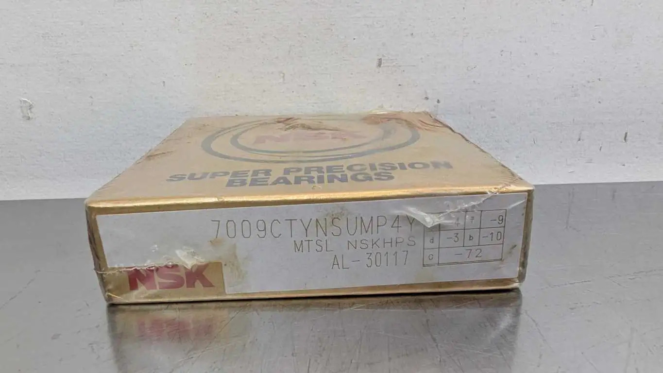 NSK 7009CTYNSUMP4Y Super Precision Angular Contact Bearing 45mm 75mm 16mm