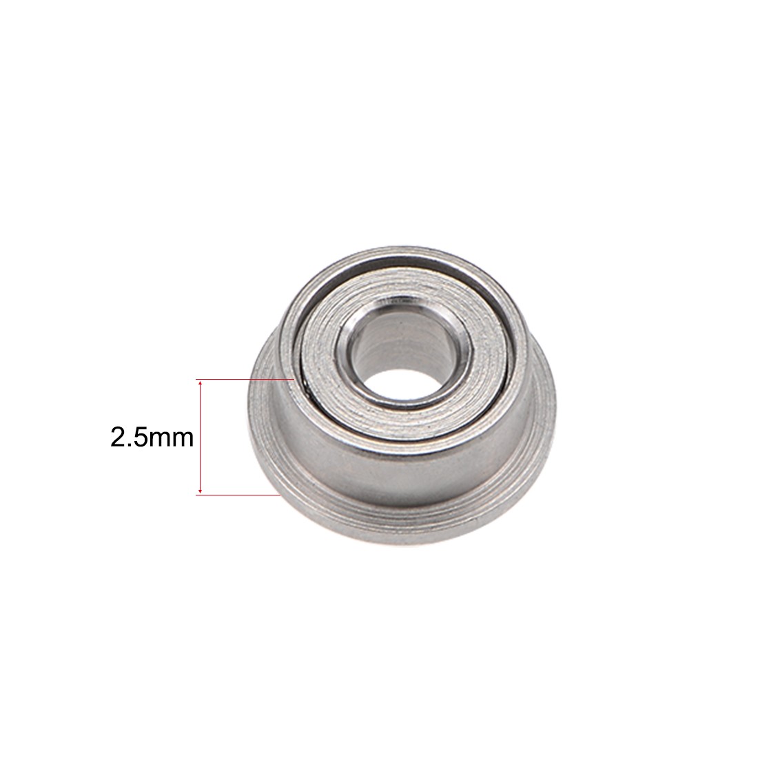 5pcs MF52ZZ Flange Ball Bearing 2x5x2.5mm Bearings
