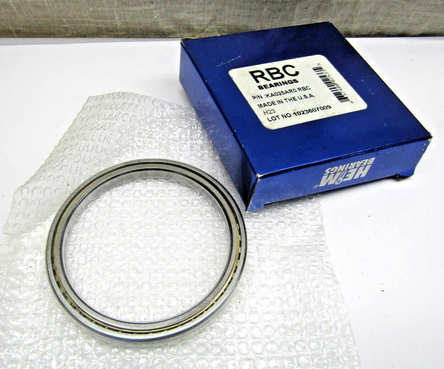 RBC KA025AR0 Thin Section Aerospace Bearing 2-1/2″ X 3″ X 1/4″