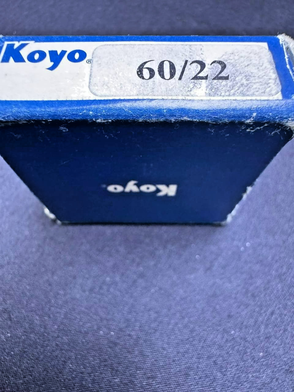 60/22 Single Row Radial Deep Groove Ball Bearing 22x44x12 mm. by KOYO brand