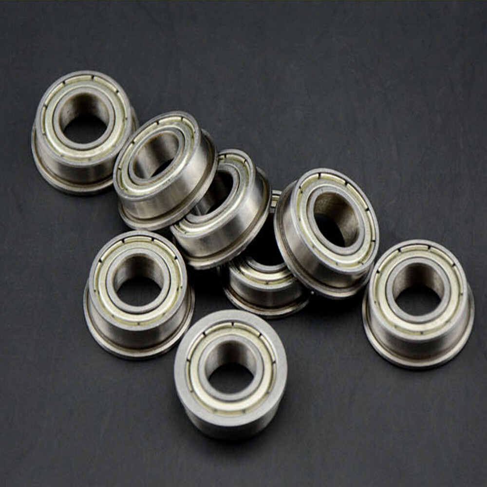 Flanged Deep Groove Ball Bearings ZZ Double Metal Shielded 2mm-12mm Bore Various
