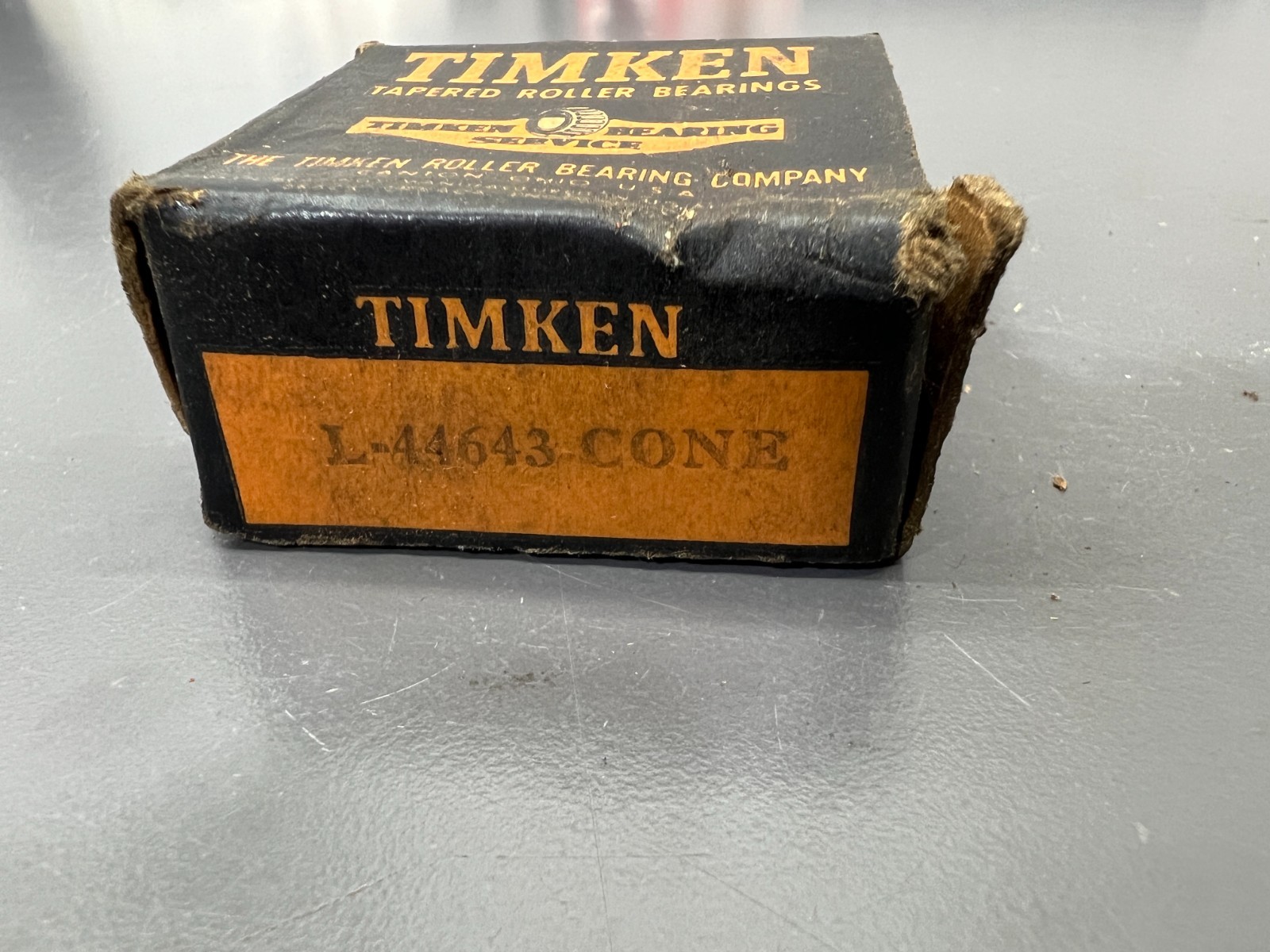 (k) NEW NOS TIMKEN L44643 L-44643 TAPERED ROLLER BEARING CONE – USA