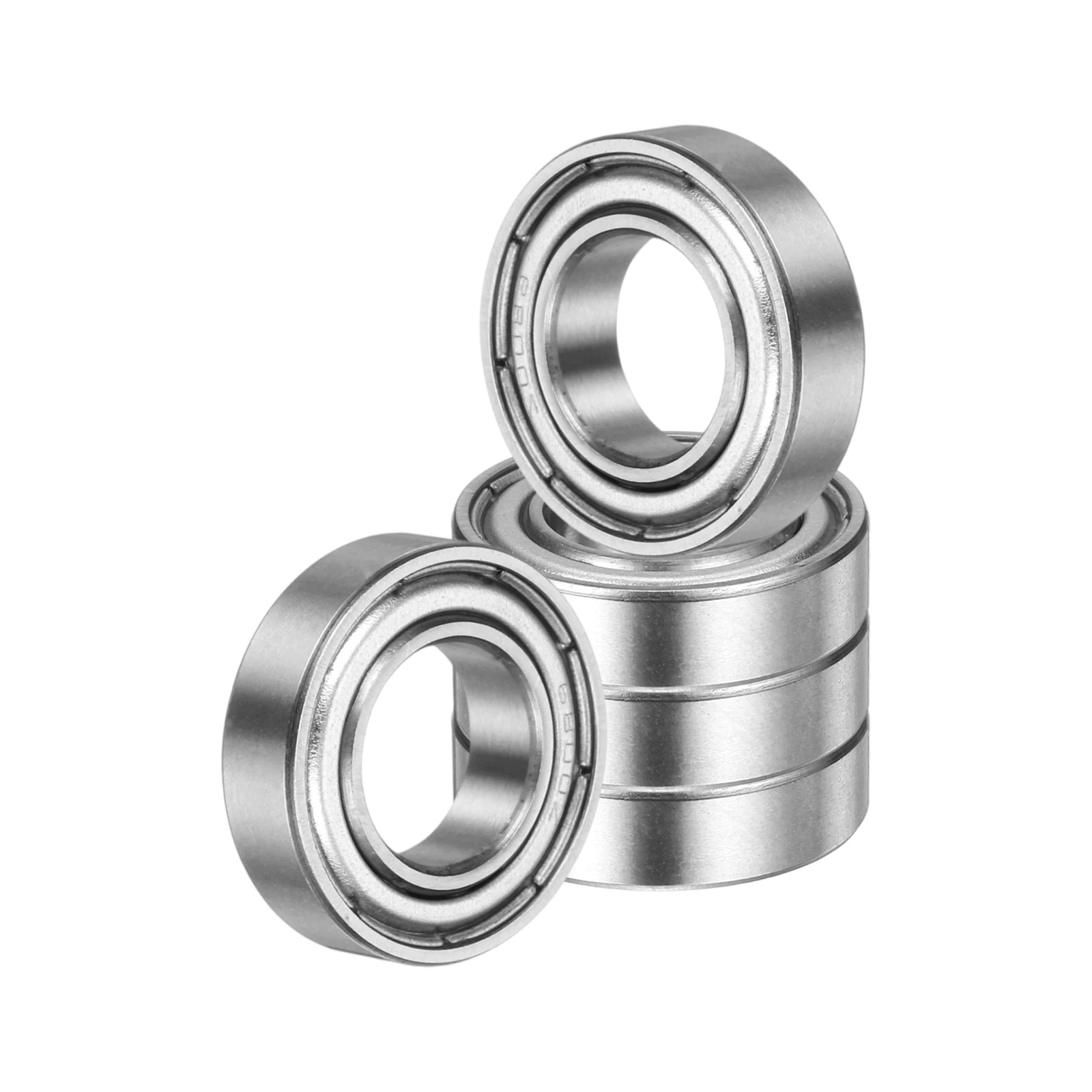 5 Pack 10 x 19 x 5mm 6800ZZ Deep Groove Ball Bearings ABEC5